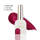 Hema-Free Gel Polish - 147 Sparkle Red